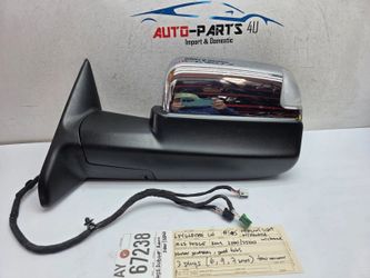 2019 - 2020 - 2022 DODGE RAM 3500 2500 LEFT SIGNAL TOW MIRROR OEM AY67238 w/heated