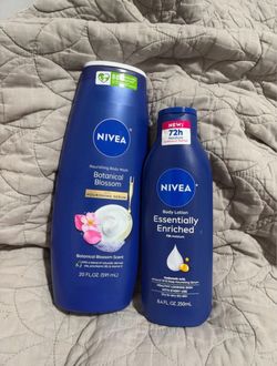 Nivea Body Wash & Body Lotion Bundle