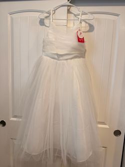 White Tulle Special Occasion Dress