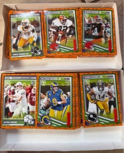Panini Halloween football cards