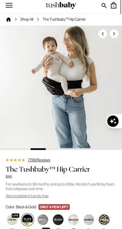 Tushbaby Hip Carrier