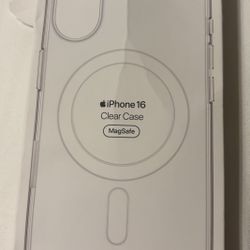 New Apple iPhone 16 Clear Case