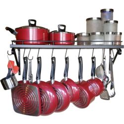 30" Wall Mounted Rack Pots And Pans 