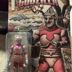 Super 7 Godzilla Jet Jaguar Unpunched Card