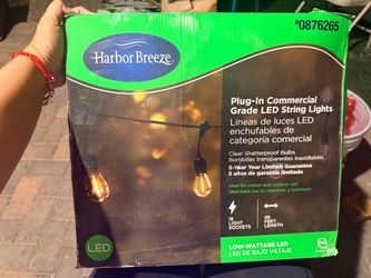 Harbor Breeze Commercial Grade LED String Lights 48ft