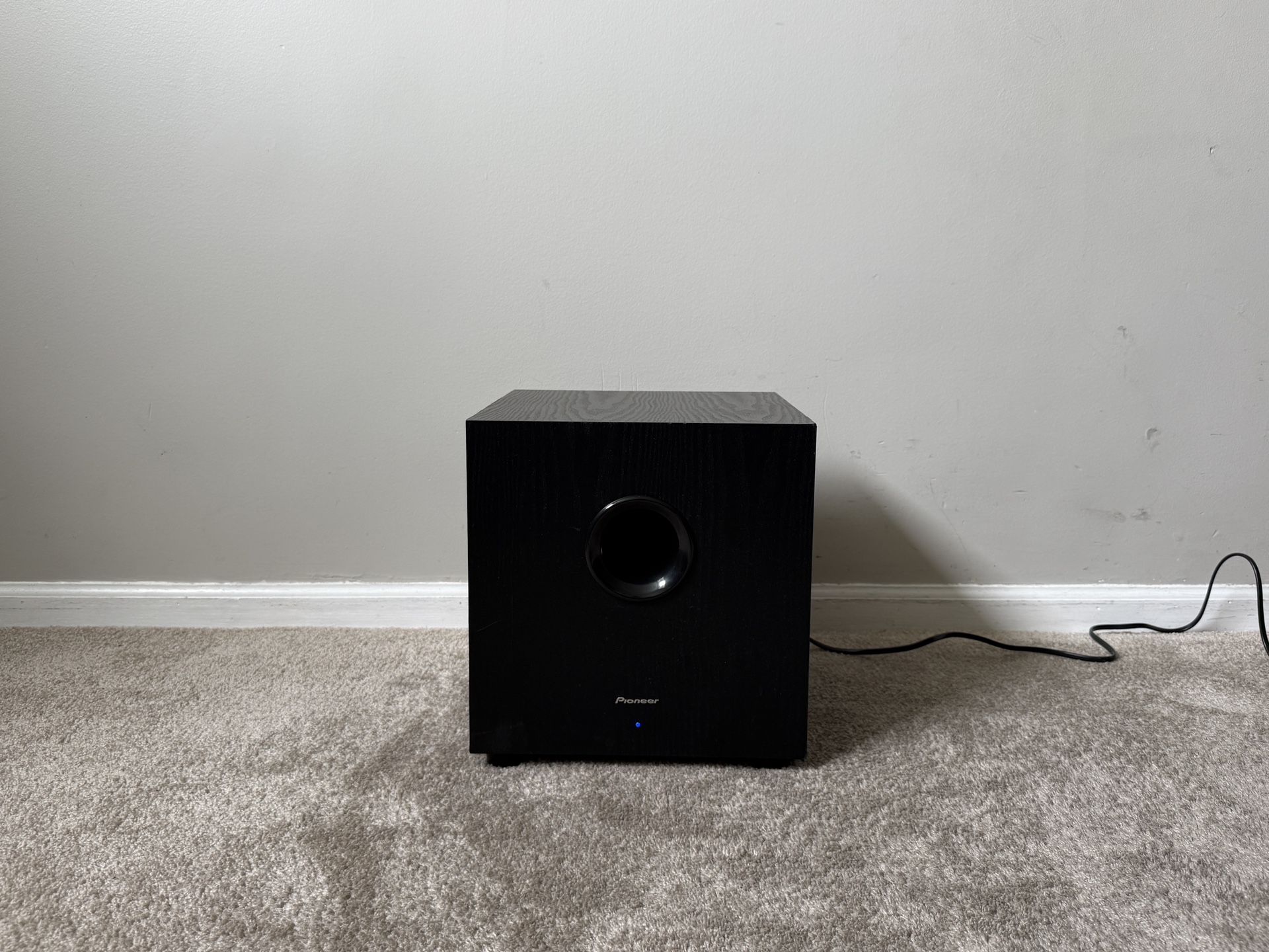 Pioneer SW-8 Home Theater Powered Active Subwoofer
