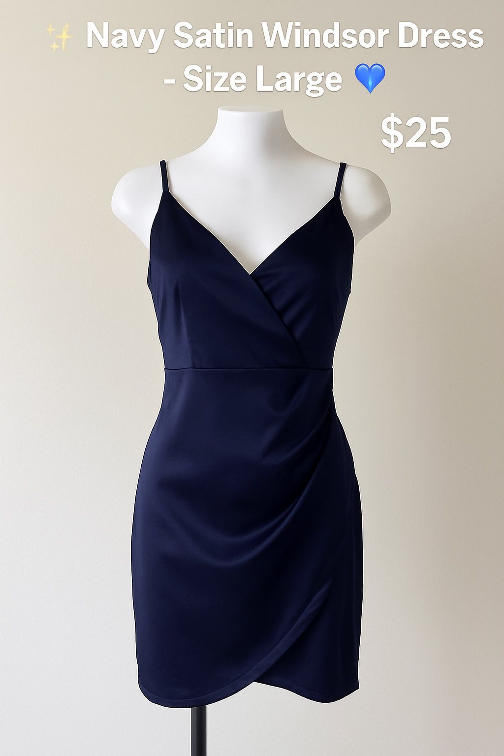 Navy Blue Windsor Dress