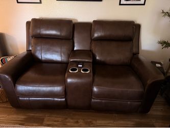 3 piece leather power recline set