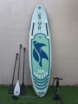 Funwater Inflatable Paddle board 9.5 ( Sea Turtle)