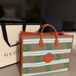 GUCCI Brand New Never Used Limited Edition large tote “Miami”