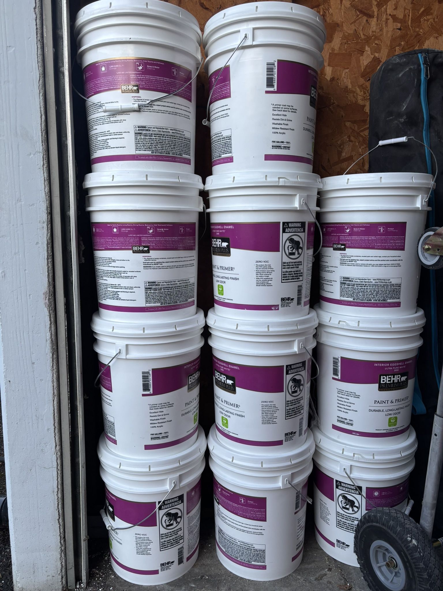 Eggshell Paint Swiss Coffee