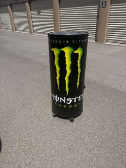 Monster Ice Chest/sign