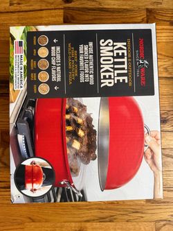 New Nordicware kettle smoker