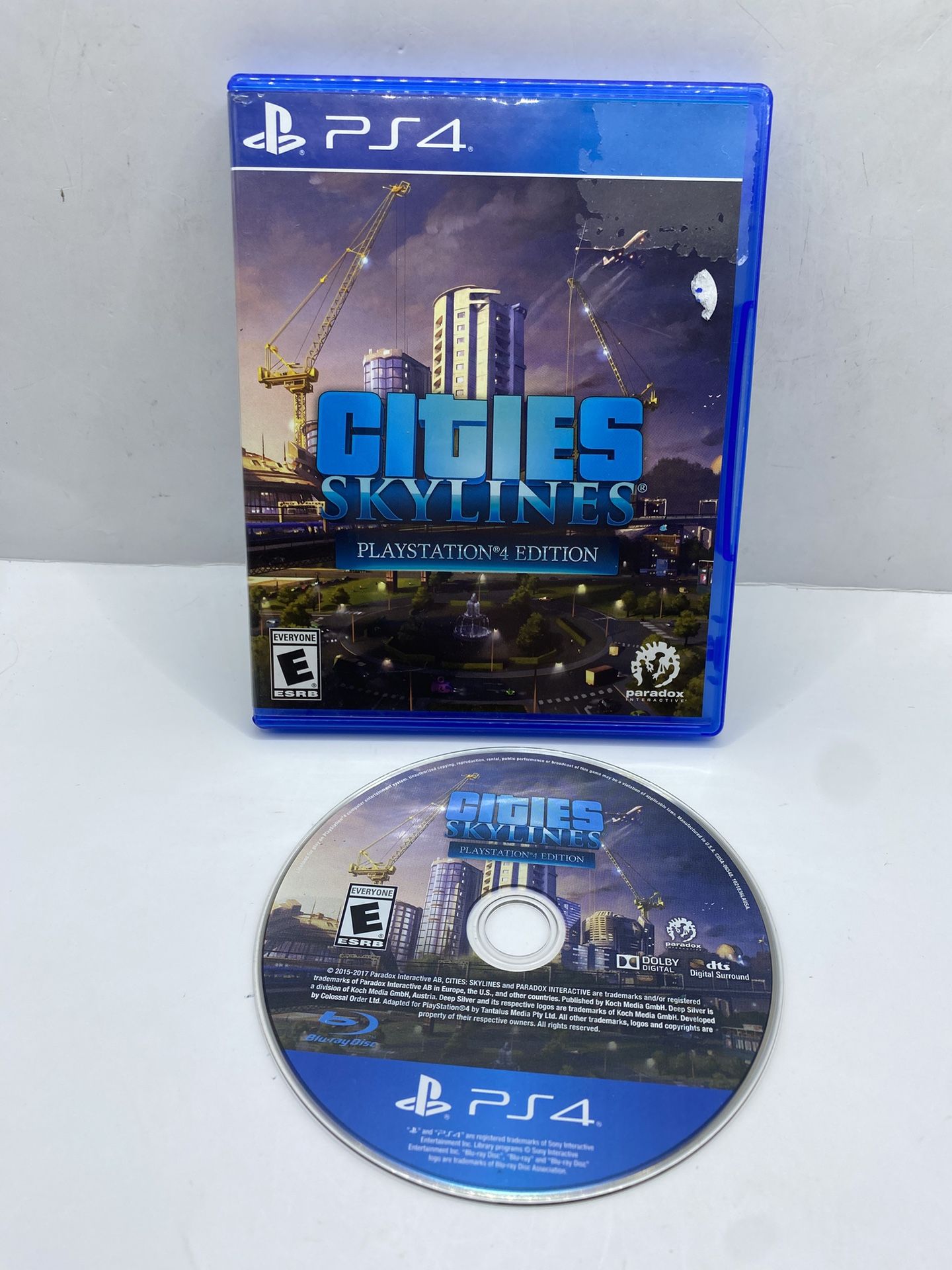 Cities Skylines- Playstation 4 Edition PS4 Complete In Box Tested Authentic