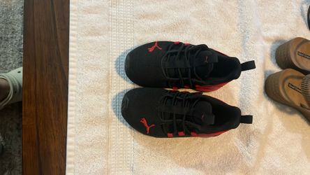 “Puma kids shoes • Size 11 • Used • Good condition”