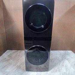 LG WashTower Smart Laundry Center 5.0 Cu.Ft. Front Load Washer & 7.4 Cu.Ft. Electric Dryer (WKEX300HBA-D-7669)