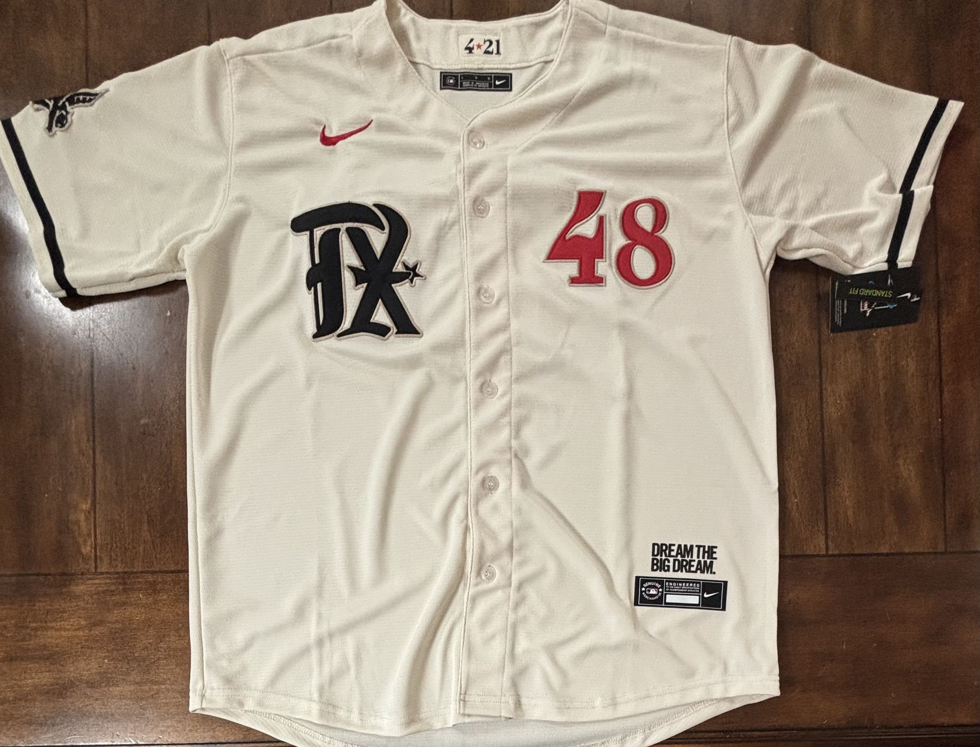 Texas Rangers City Connect Jacob deGrom Adult Large Jersey NWT