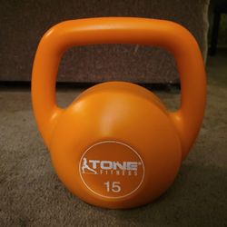 fifteen pound kettle bell