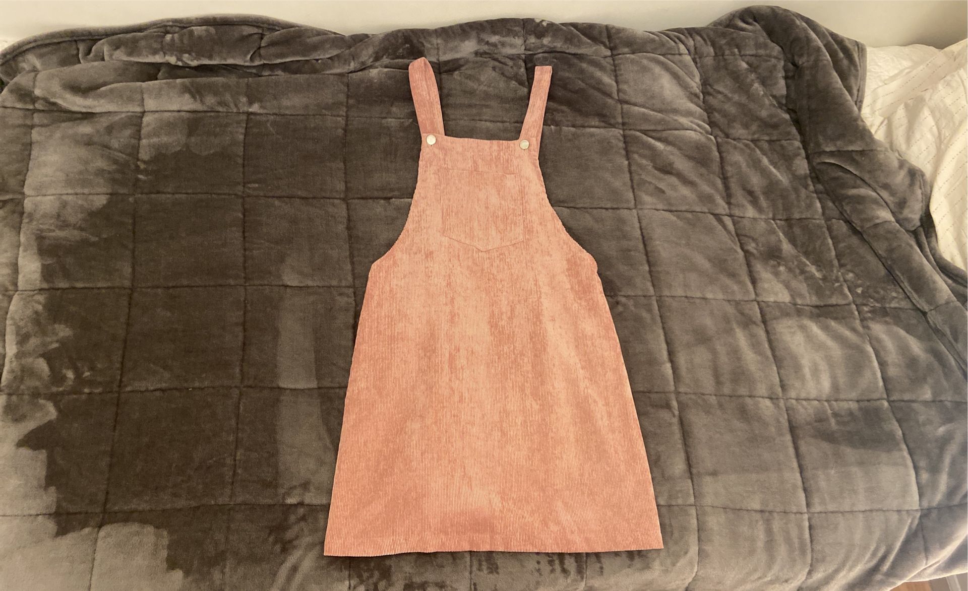 Pink Overall Skirt - Size Small