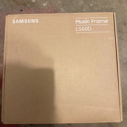 New Samsung - HW-LS6OD Music Frame Smart Speaker/Picture Frame, Dolby Atmos - Black