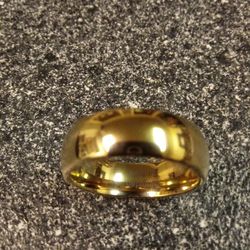 MENS TUNGSTEN WEDDING RING SIZE 10 THESE RINGS ARE INDESTRUCTIBLE GOOD FOR MAN WHO WORKS HARD WITH HIS HANDS