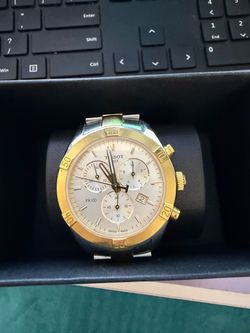 Tissot PR 100 Sport Chic Chronograph Gold
