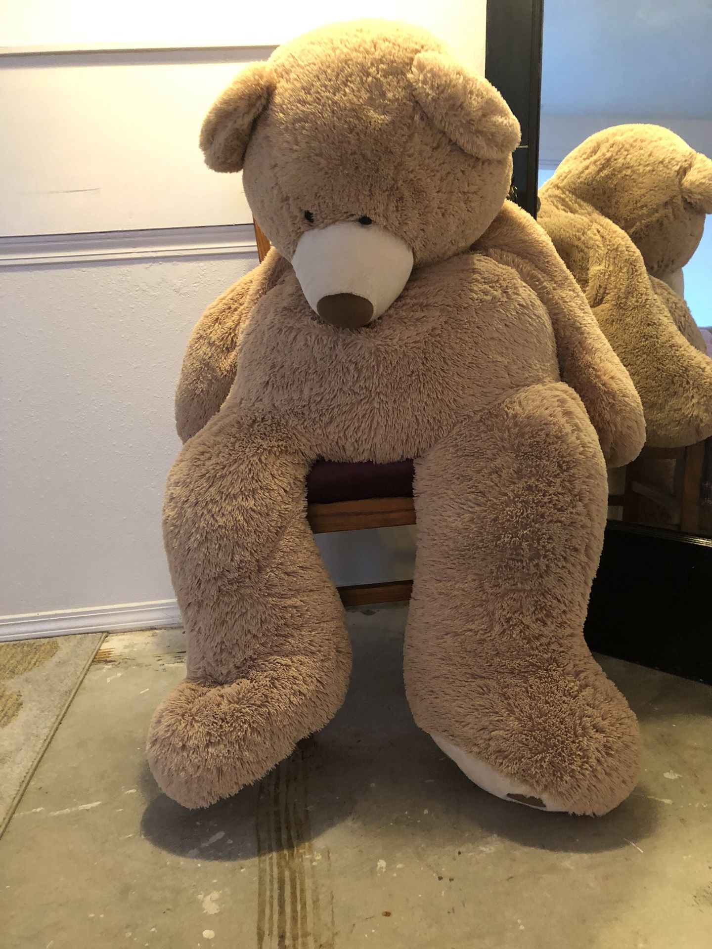 Giant Teddy Bear Stuffed Plush 4 Feet + 