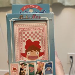 Ponyo Playing Cards – Studio Ghibli – Complete Set with Box 🌟