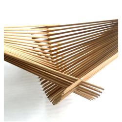 Folding Chopstick Art Basket  Eco friendly and oh so chic basket great for fruits, veggies, tea, airplants... and will be your desired way to store an