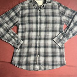 weatherproof vintage flannel shirt (this ain’t my first rodeo) Man’s Sz(s) Gray