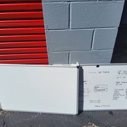 Two Dry Erase Boards