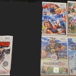 NINTENDO WII VIDEO GAMES 