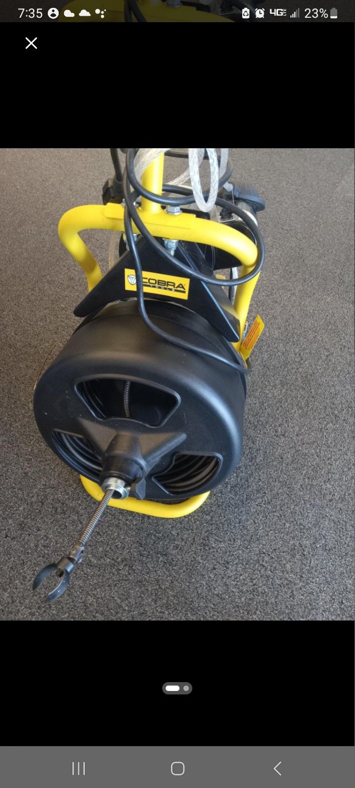75' Cobra Drain Cleaner