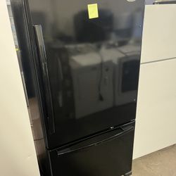 Whirlpool Black Bottom Freezer Refrigerator