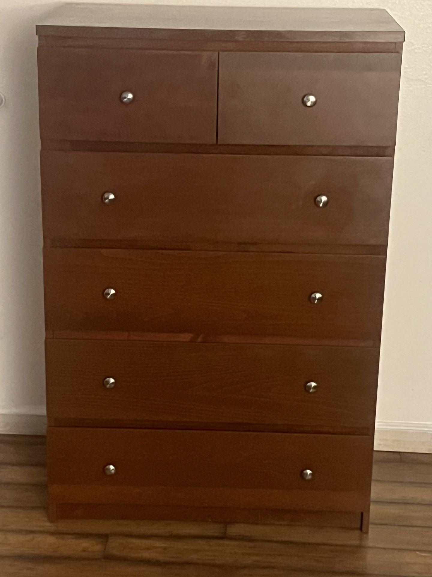 Ikea Malm brown 6 drawers dresser