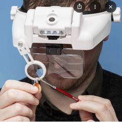 Professional LED headlamp magnifier