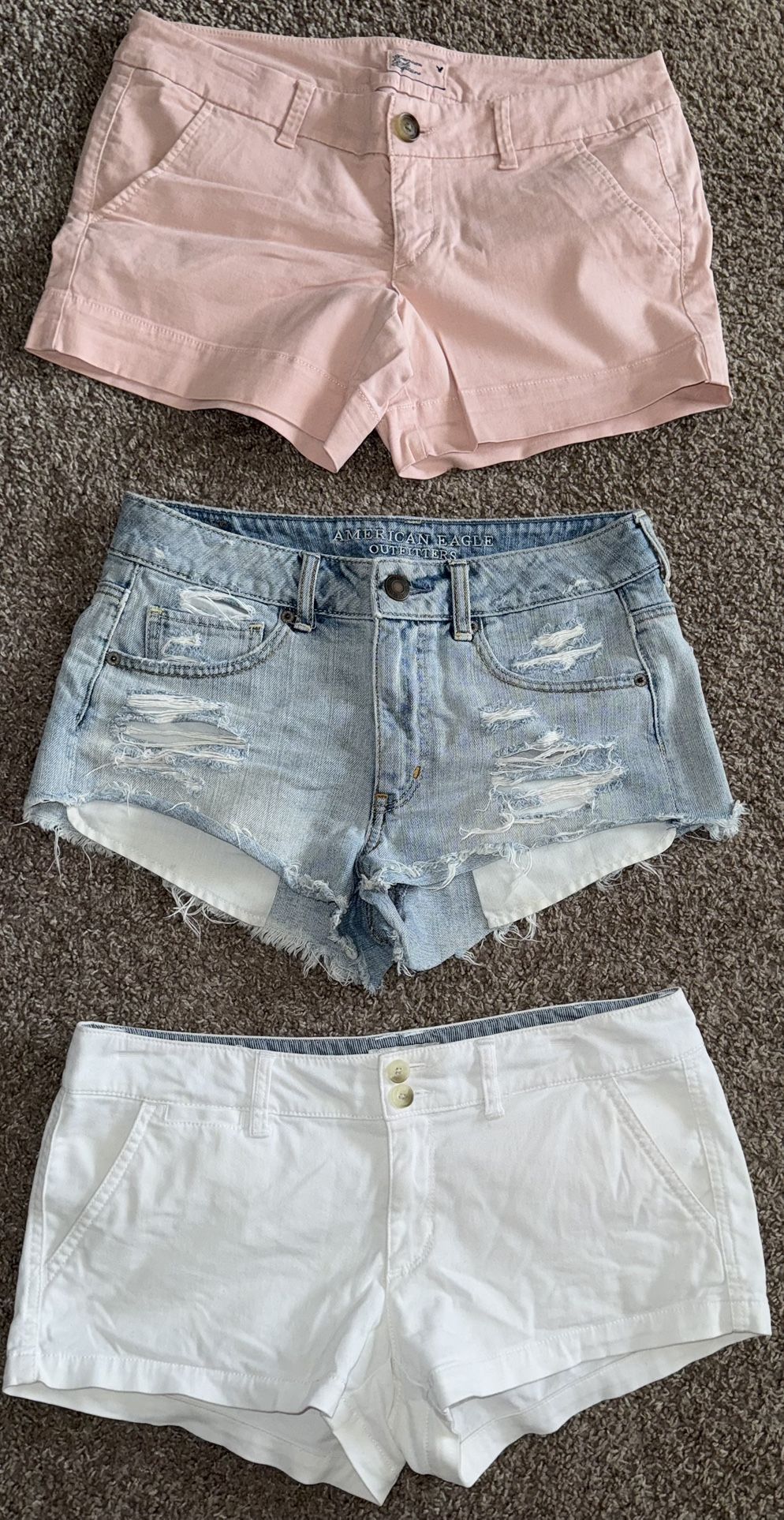 American Eagle Lot Of Shorts(3) Women’s Sz 6