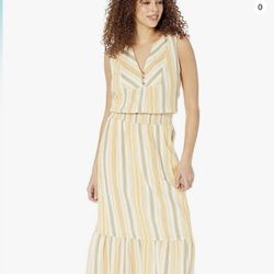 Brand New Woman’s prAna brand California Dream Yellow colored Dress Up For Sale
