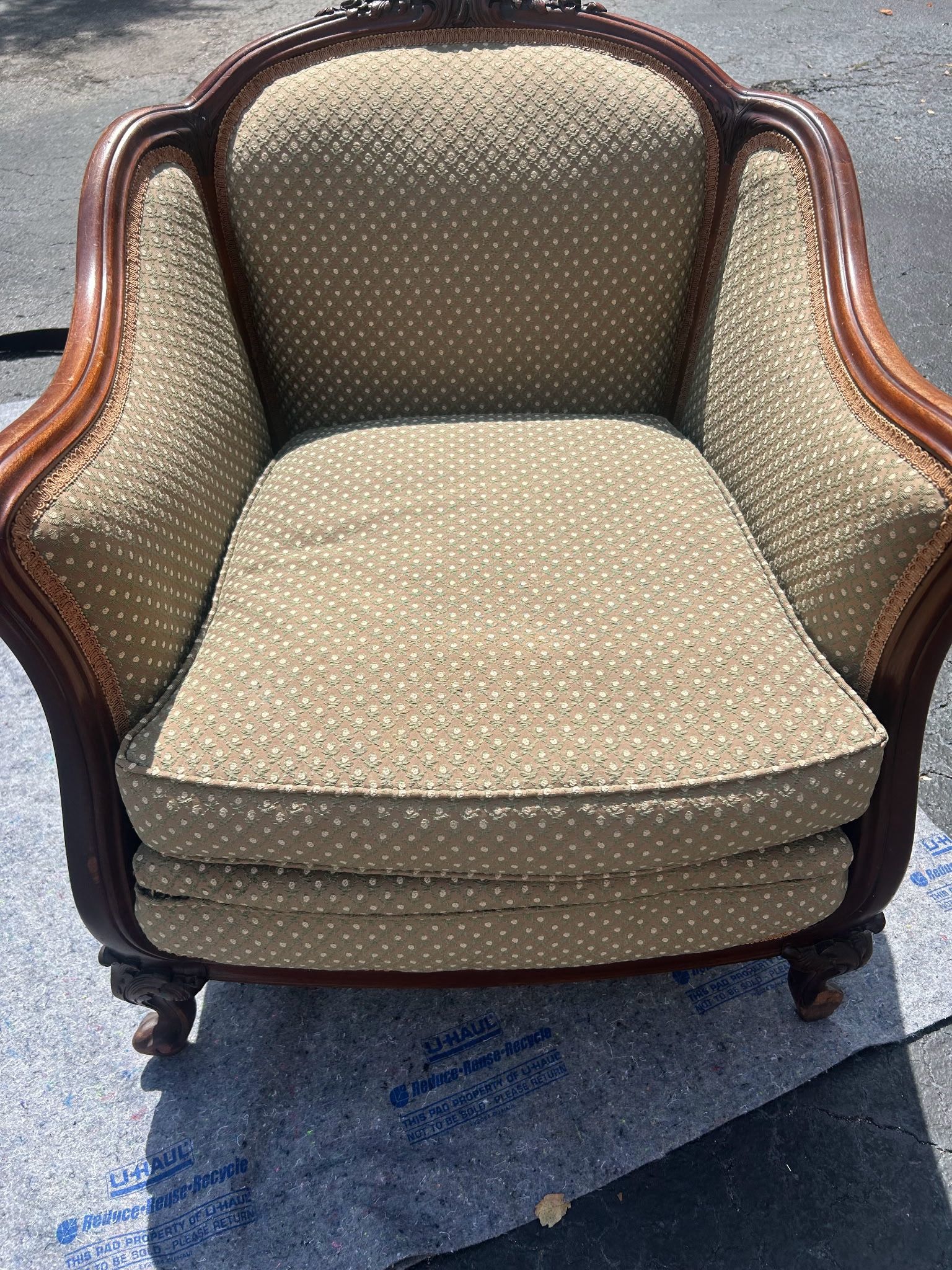 Vintage Matching Set Sofa and Chair