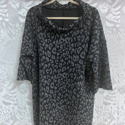 Women Cheetah Print Dress