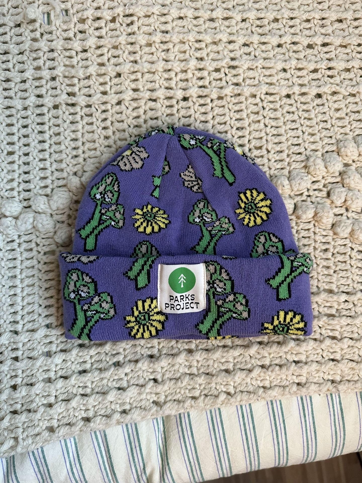 Parks Project - Purple Mushroom Beanie