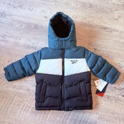 Reebok Toddler and Little Boys' Puffer Jacket 2T
