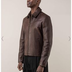Boda Skins Premium Vintage Brown Leather Jacket 