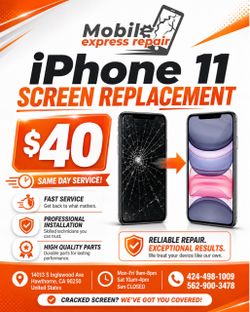 iPhone 11 screen installation