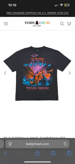 Teddy Fresh X Godzilla Tee