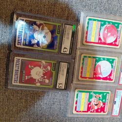 Various Graded Pokemon Cards 