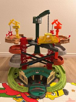 Thomas & Friends Train track & Cranes Super Tower