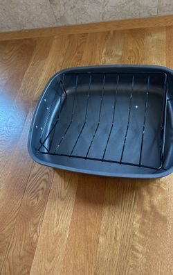 Turkey Rack And Cooking Pan