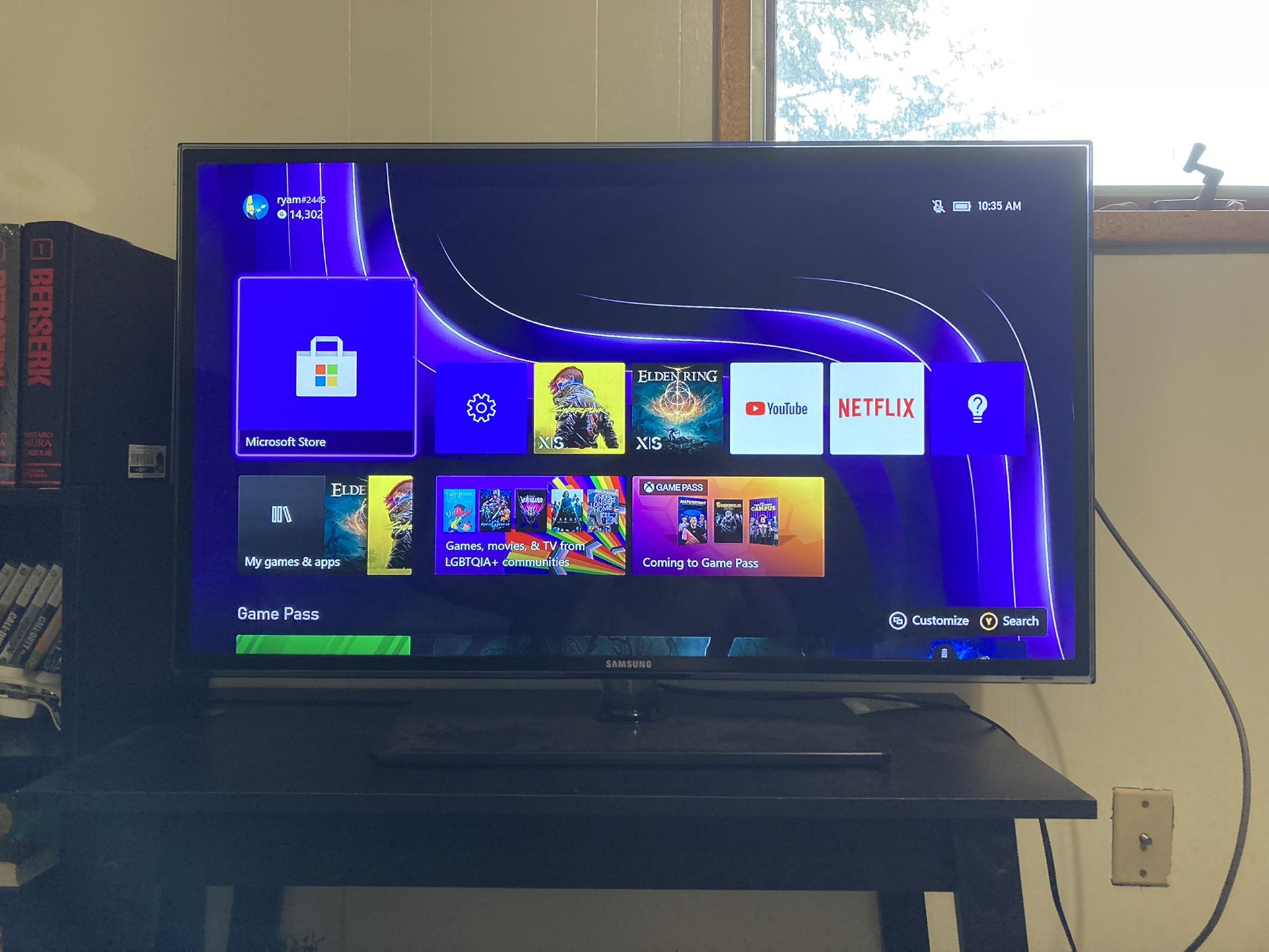 Samsung Smart Hub 1080p 37 in LED TV