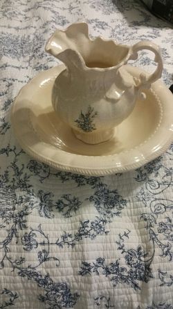 Victorian style wash pitcher
